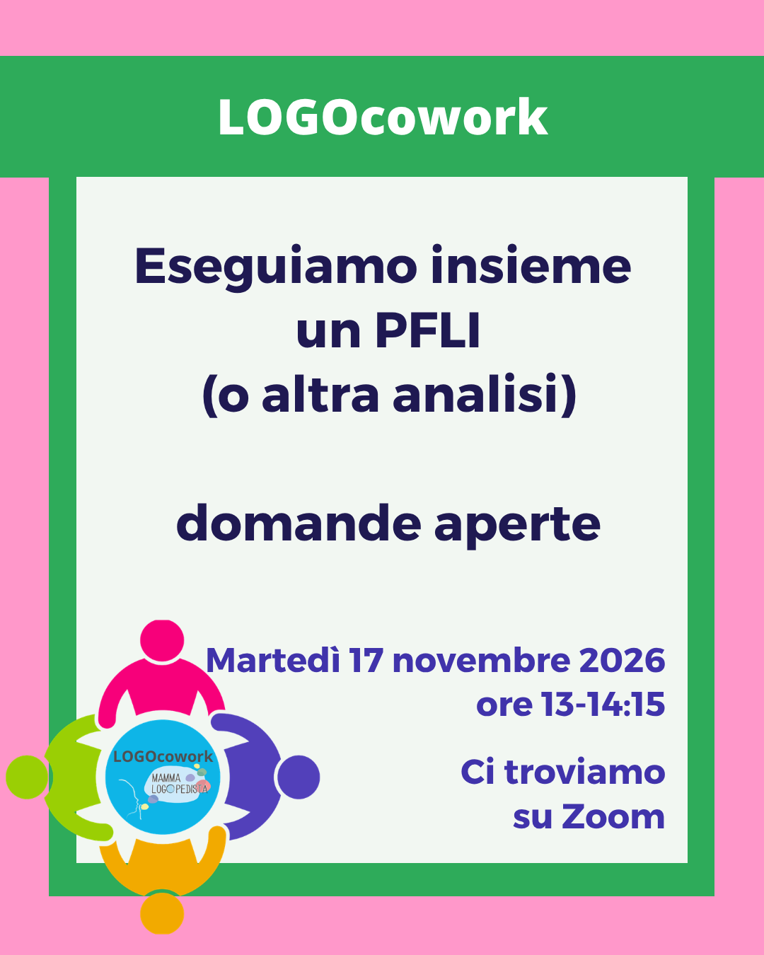 Logo-cowork: eseguiamo insieme un PFLI